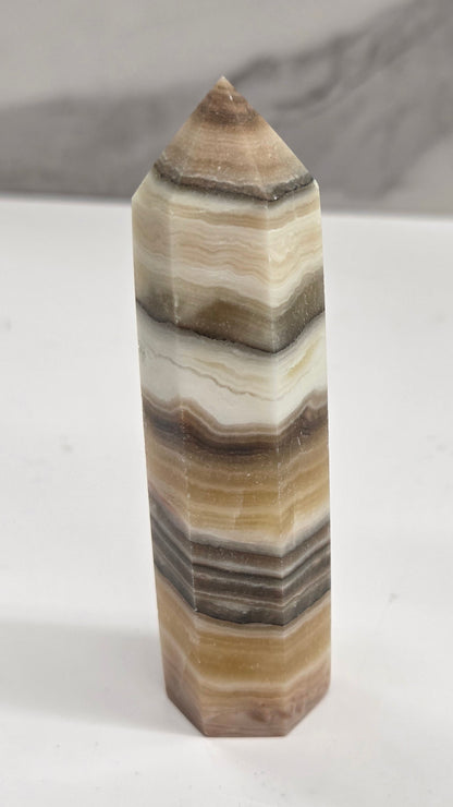 Banded Calcite tower