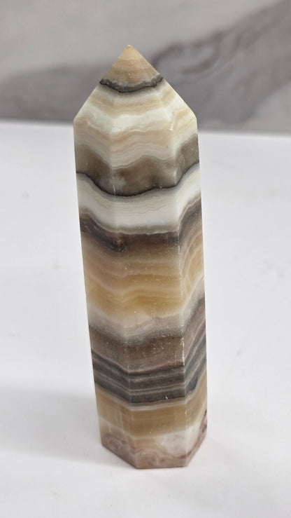 Banded Calcite tower