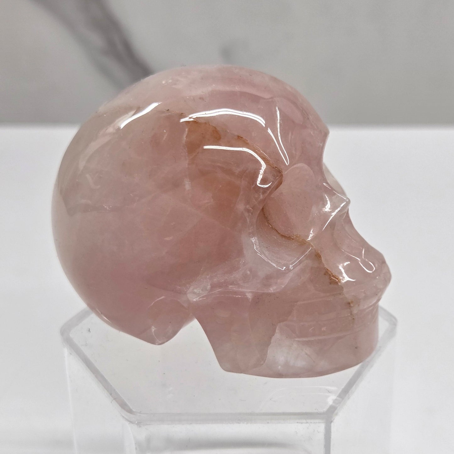 Skull medium - Rose Quartz