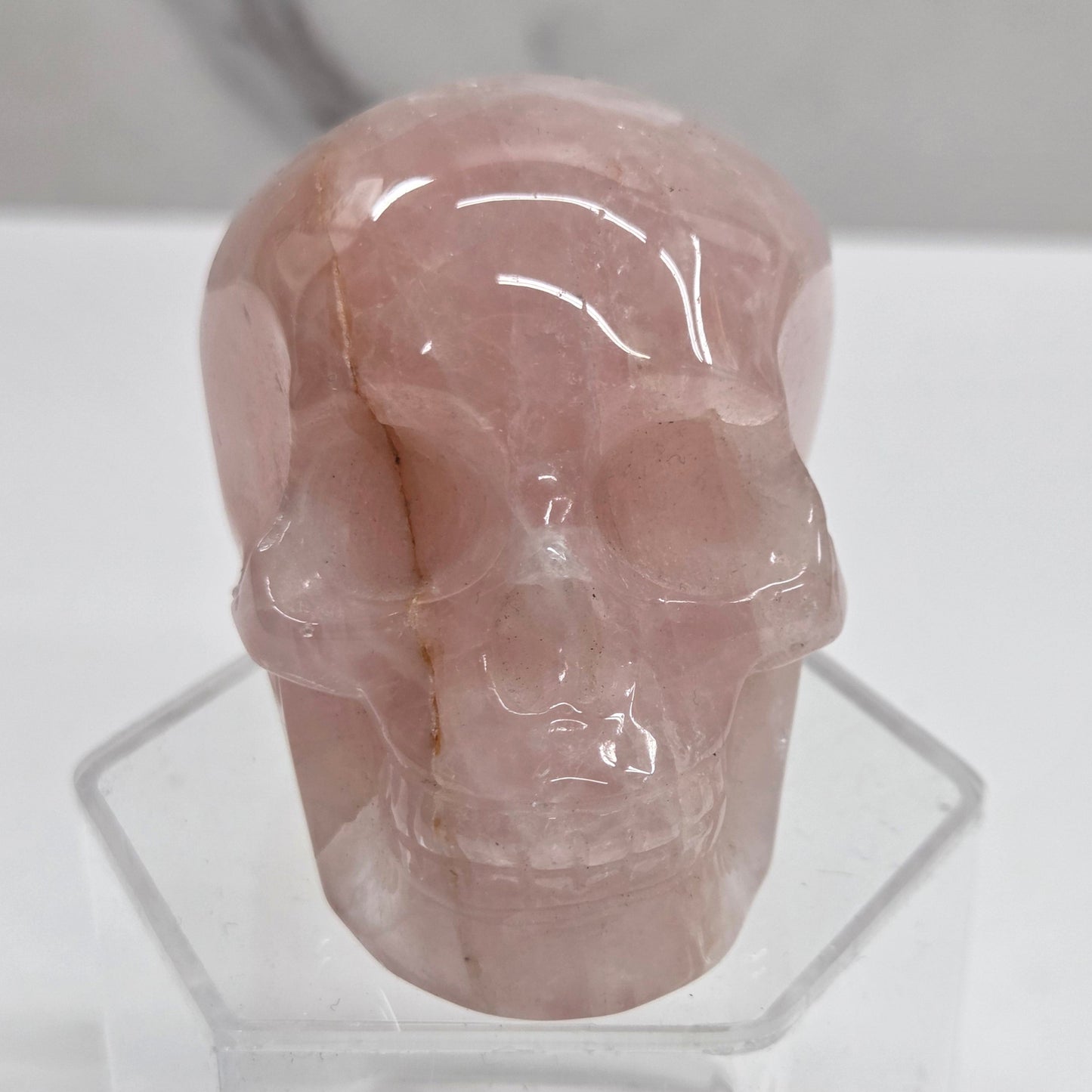 Skull medium - Rose Quartz