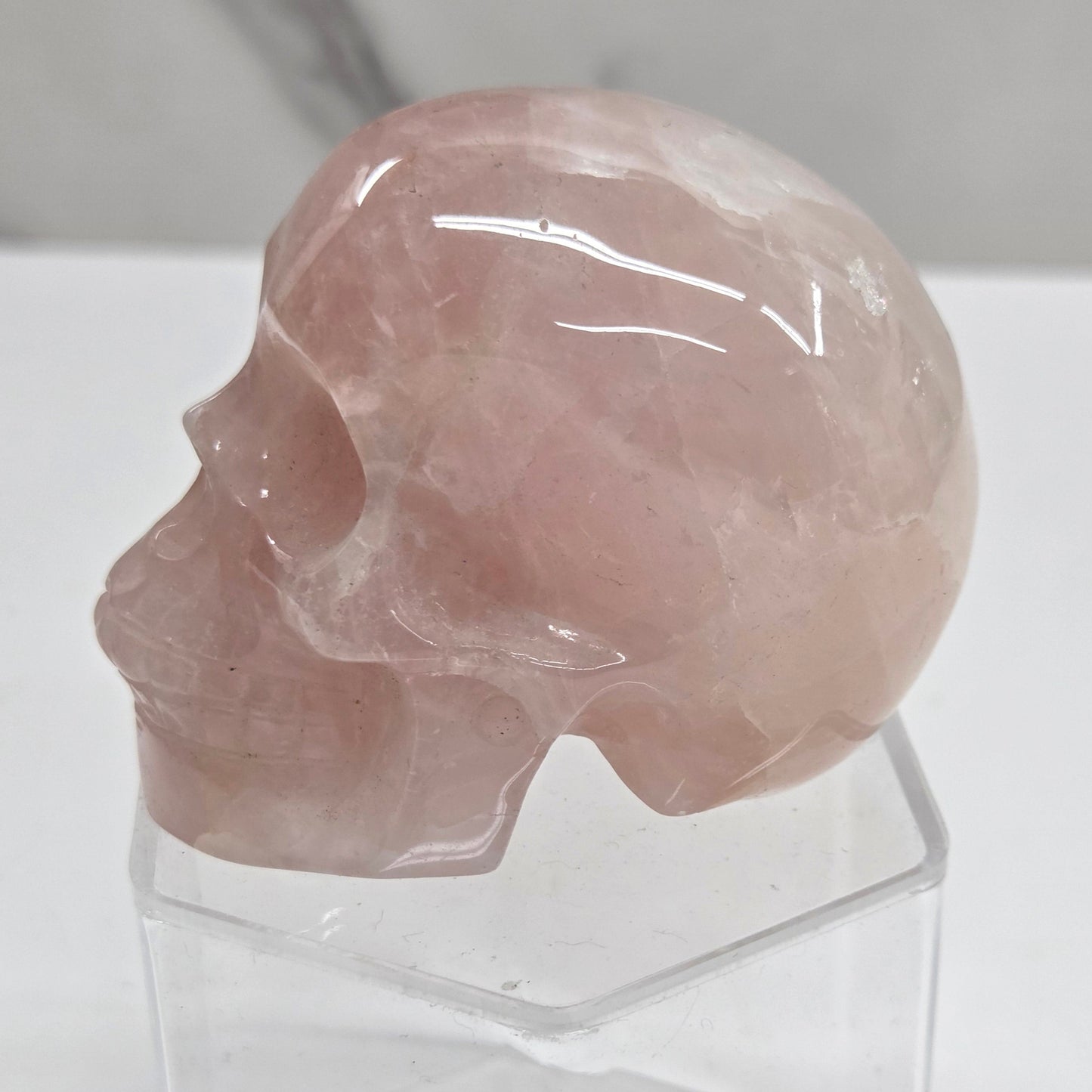Skull medium - Rose Quartz