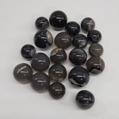 Volcano Agate spheres (mini)