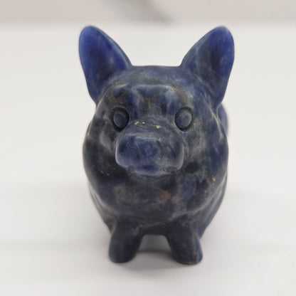 Dog carving - Corgi (L)