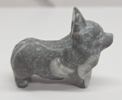 Dog carving - Corgi (L)