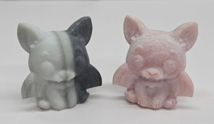 Vampire cat/kitty carving