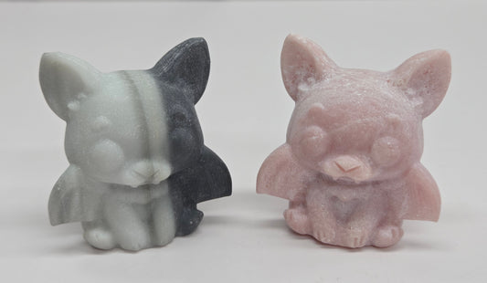 Vampire cat/kitty carving