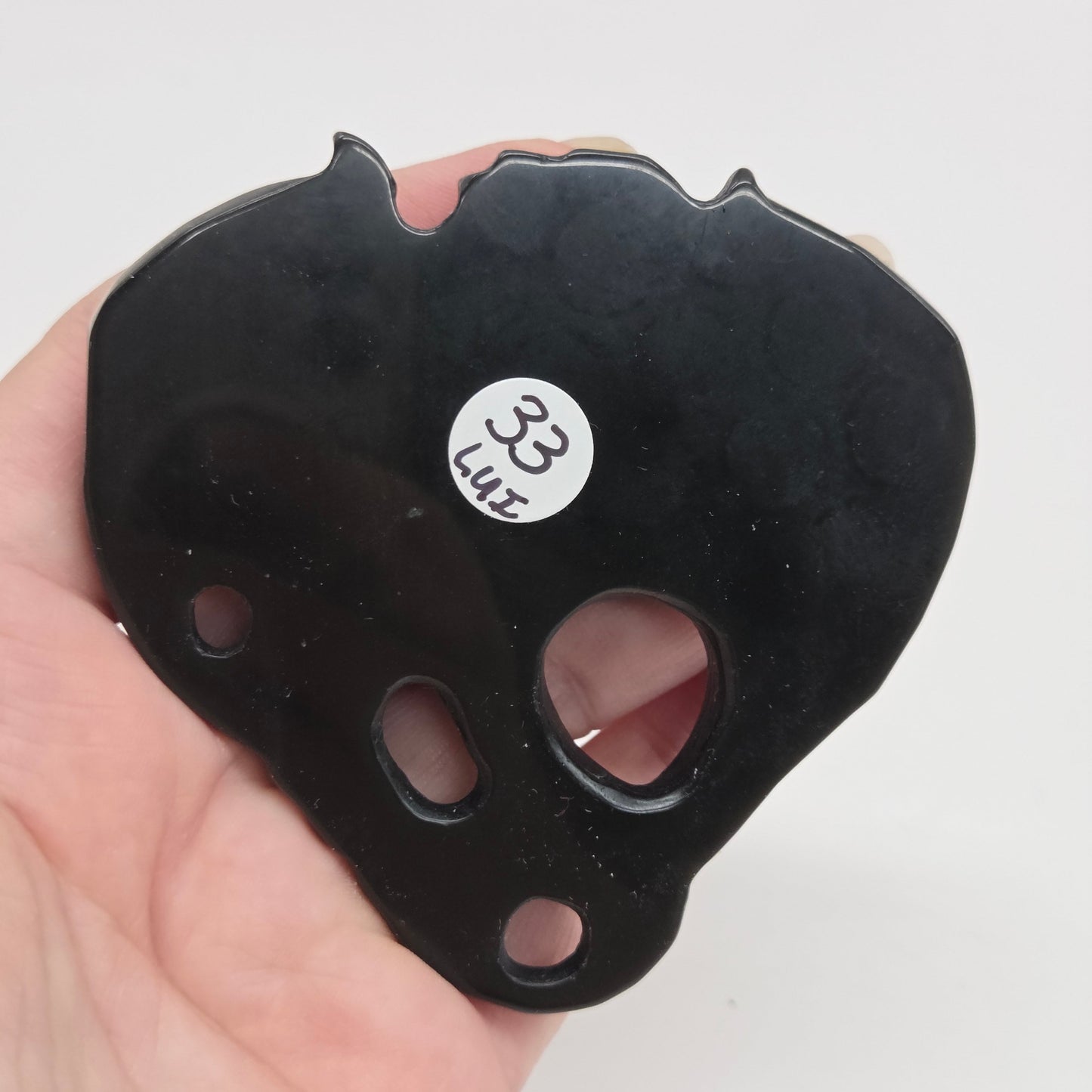 Obsidian Dragon carving