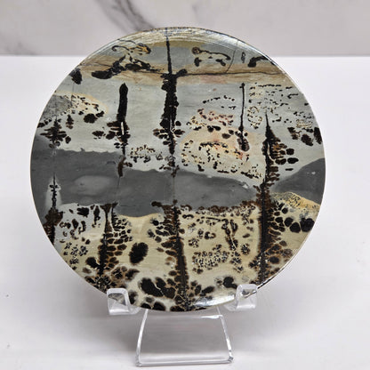 Picture Jasper large round/trivet