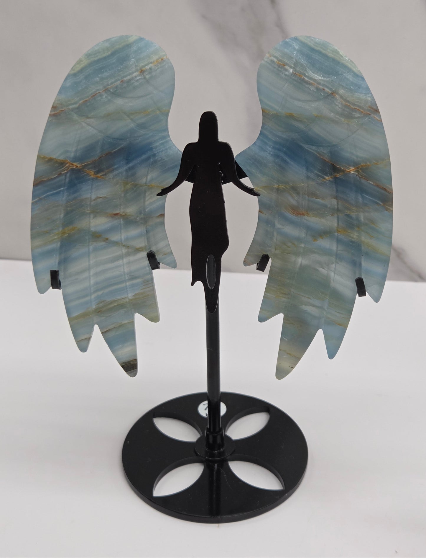 Wings - Fallen Angel Blue Onyx