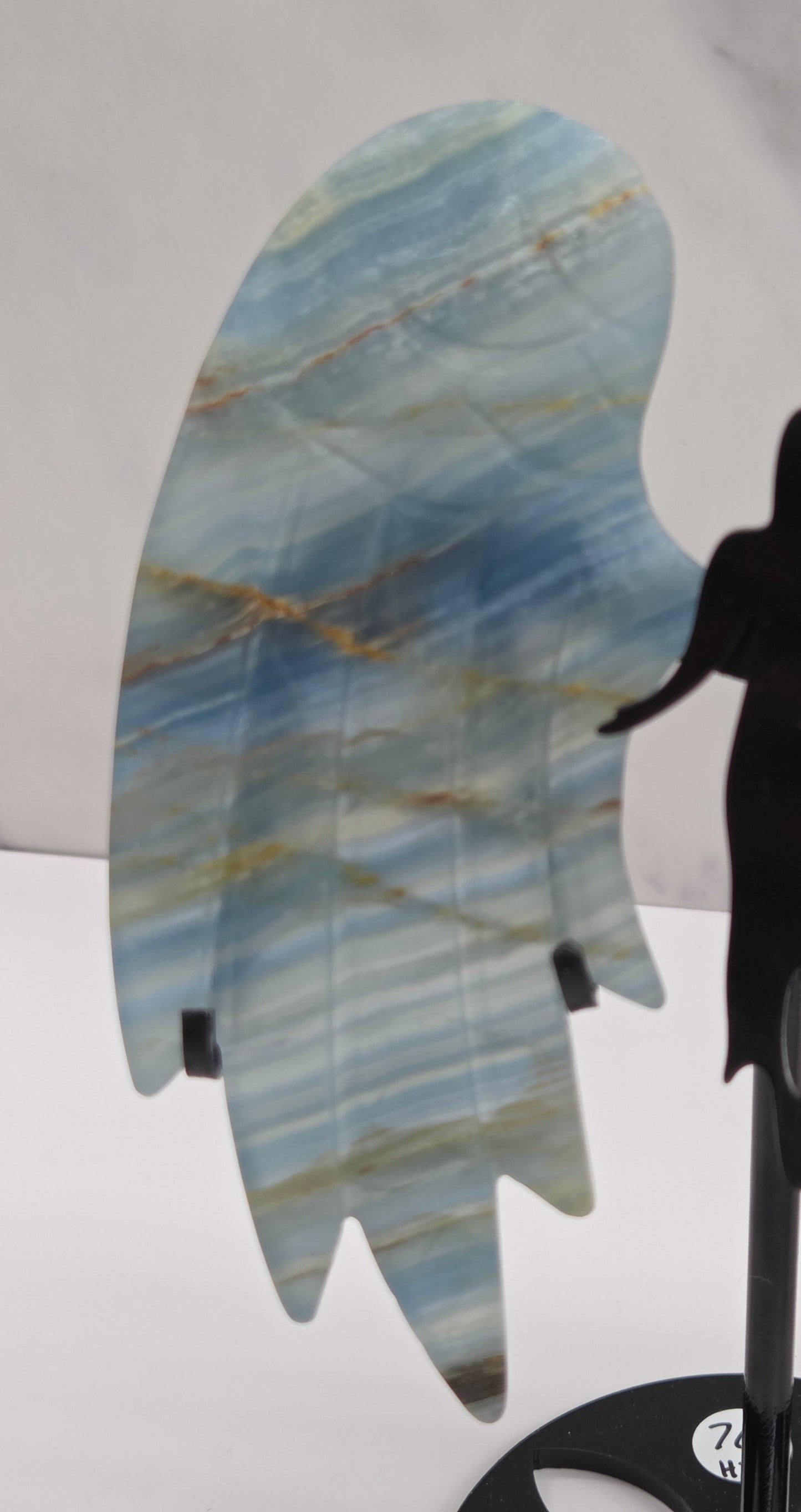 Wings - Fallen Angel Blue Onyx