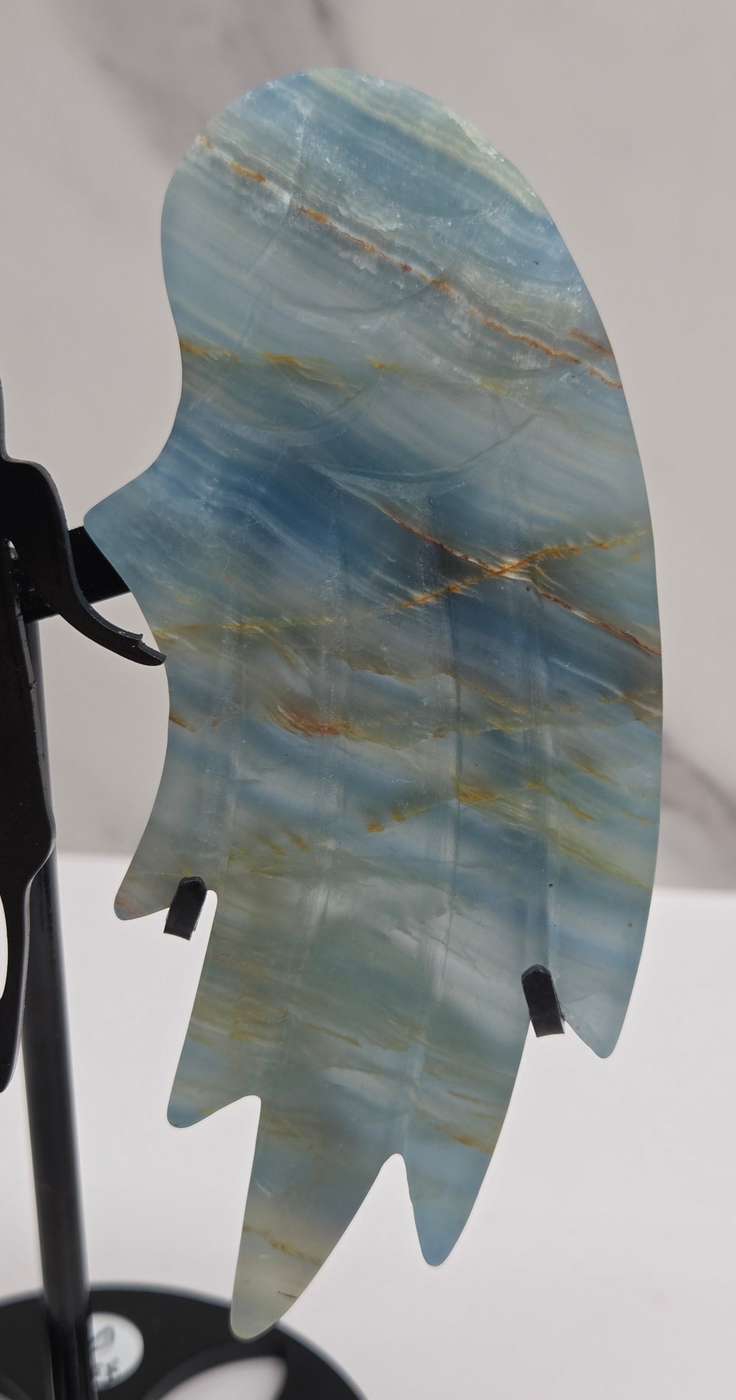 Wings - Fallen Angel Blue Onyx