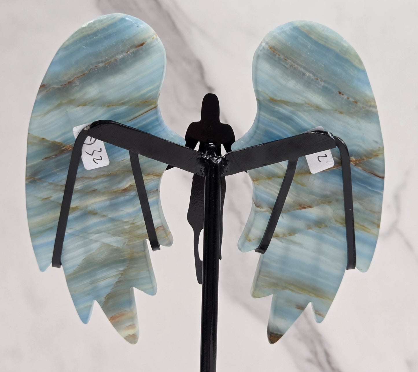 Wings - Fallen Angel Blue Onyx