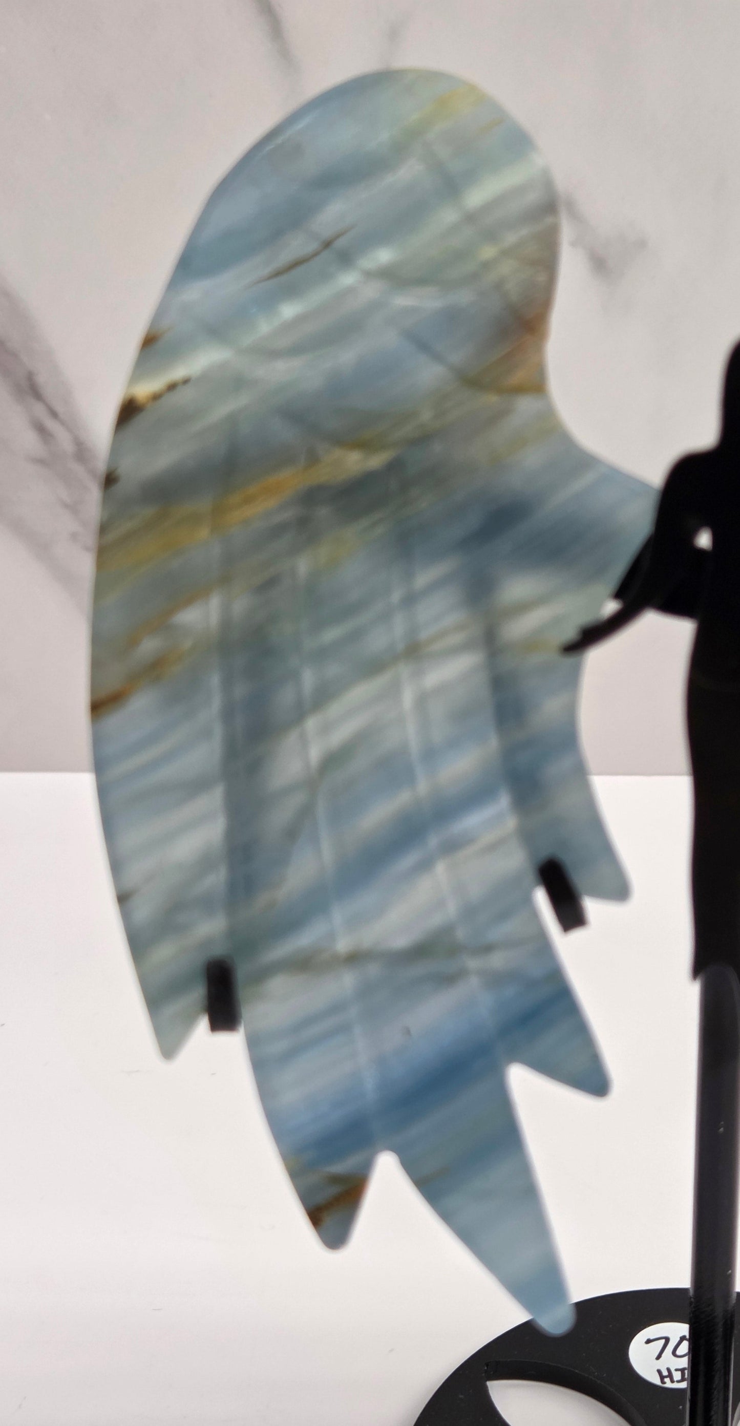 Wings - Fallen Angel Blue Onyx