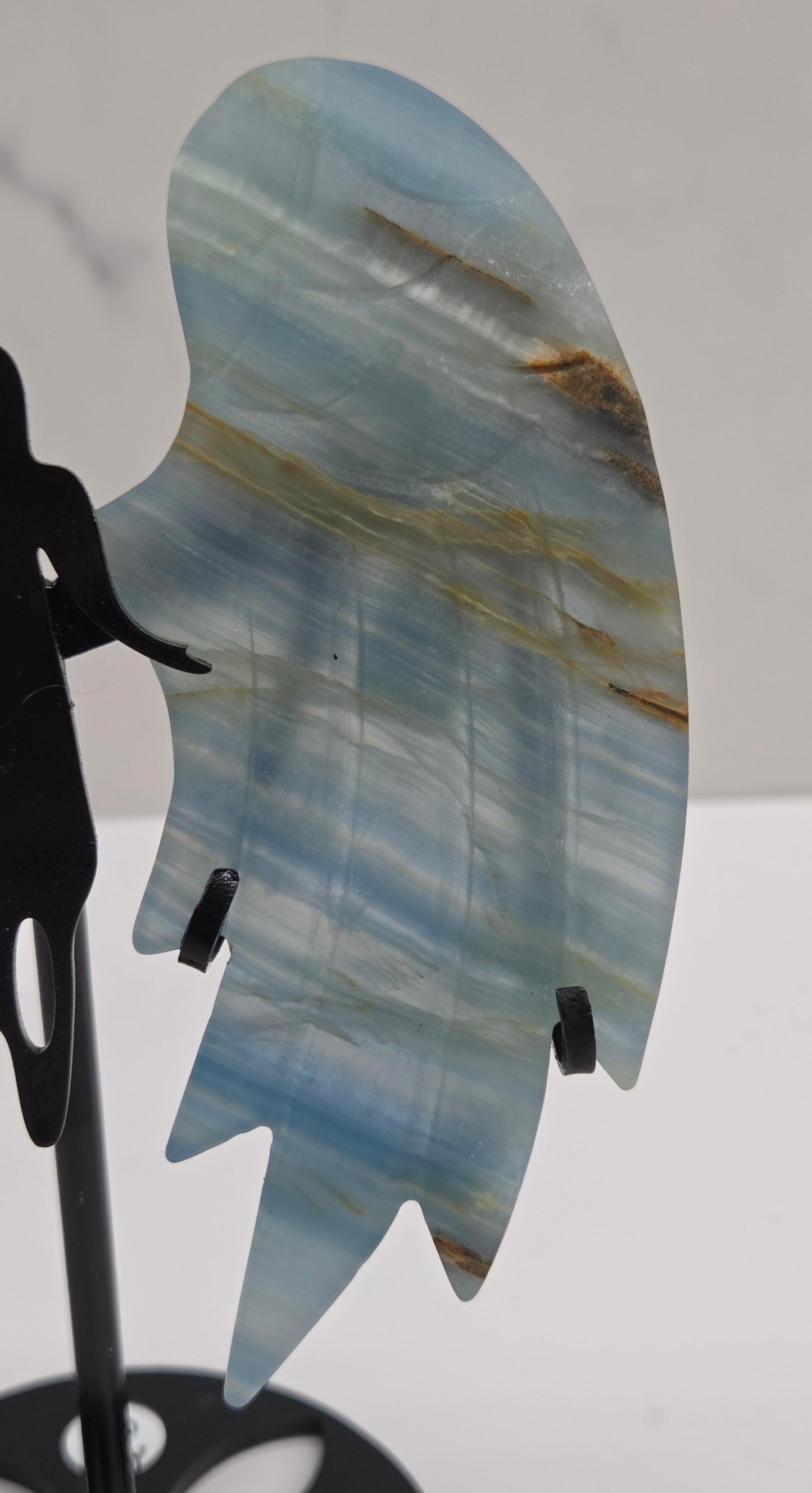 Wings - Fallen Angel Blue Onyx