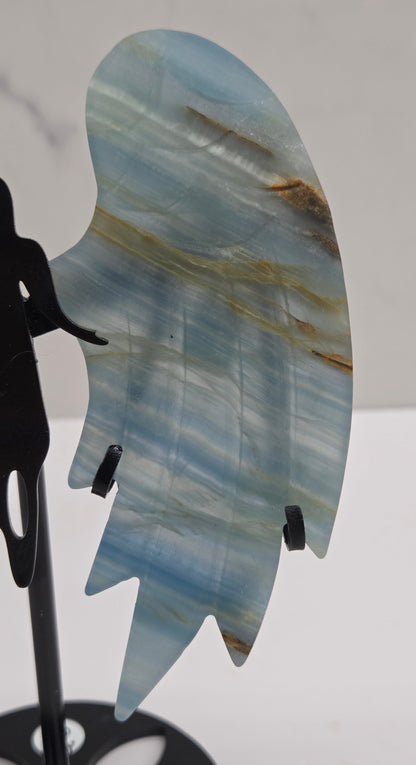 Wings - Fallen Angel Blue Onyx