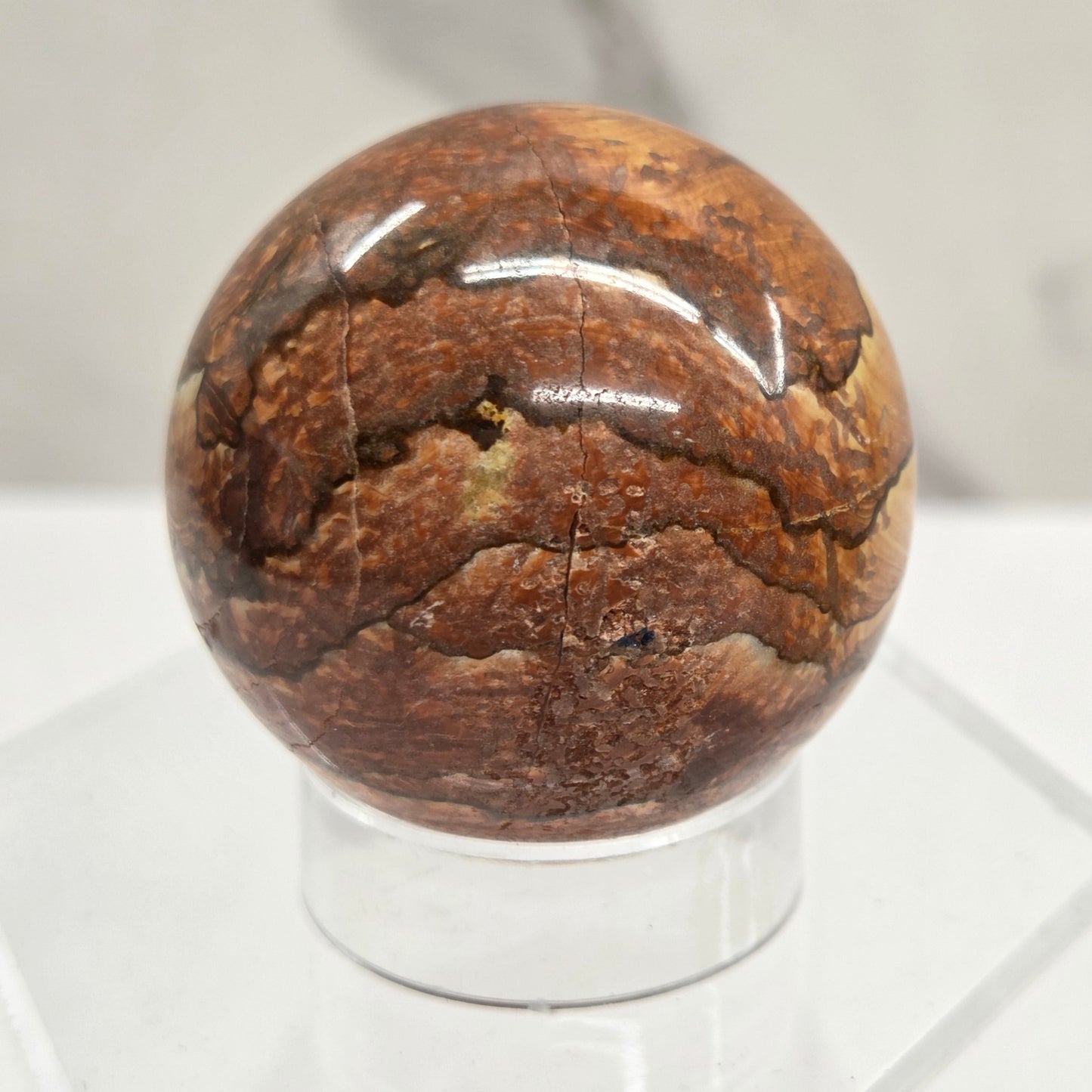 Walnut (Brown) Jasper sphere