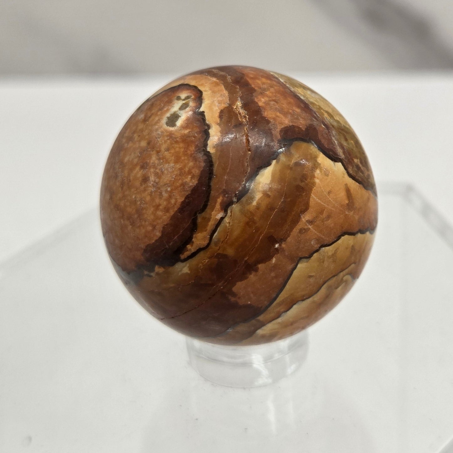 Walnut (Brown) Jasper sphere
