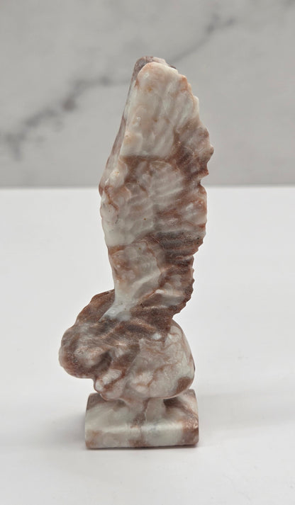 Weeping angel carvings