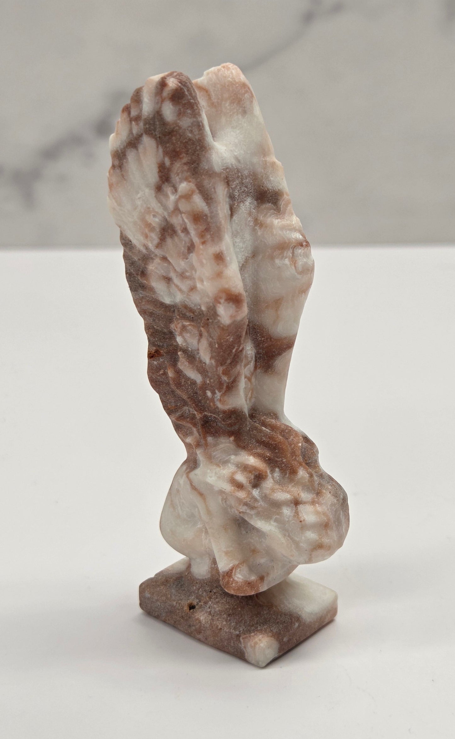 Weeping angel carvings