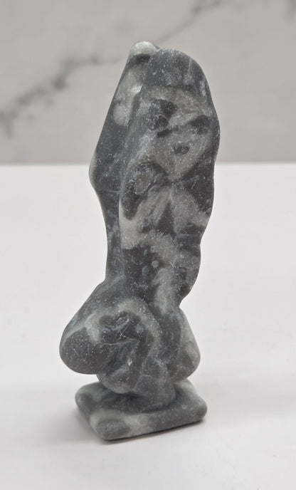 Weeping angel carvings