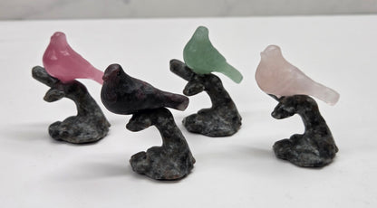 Bird on a limb carving