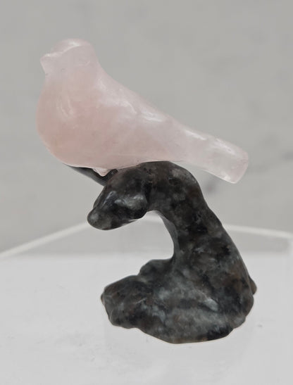 Bird on a limb carving