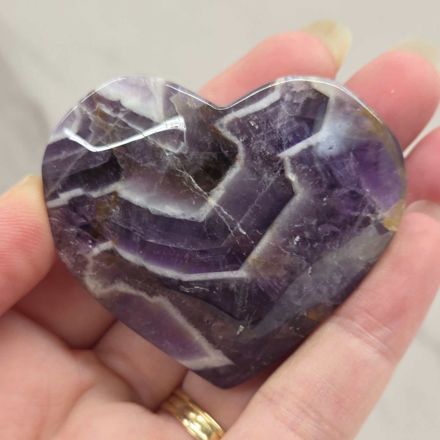 Dream Amethyst heart