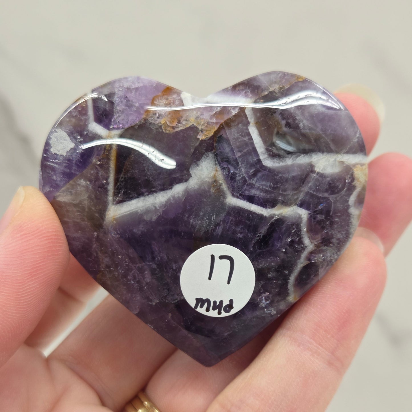 Dream Amethyst heart