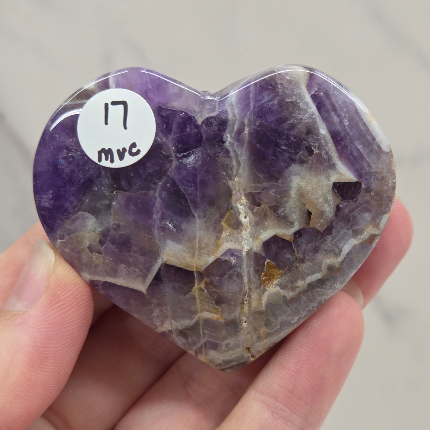 Dream Amethyst heart