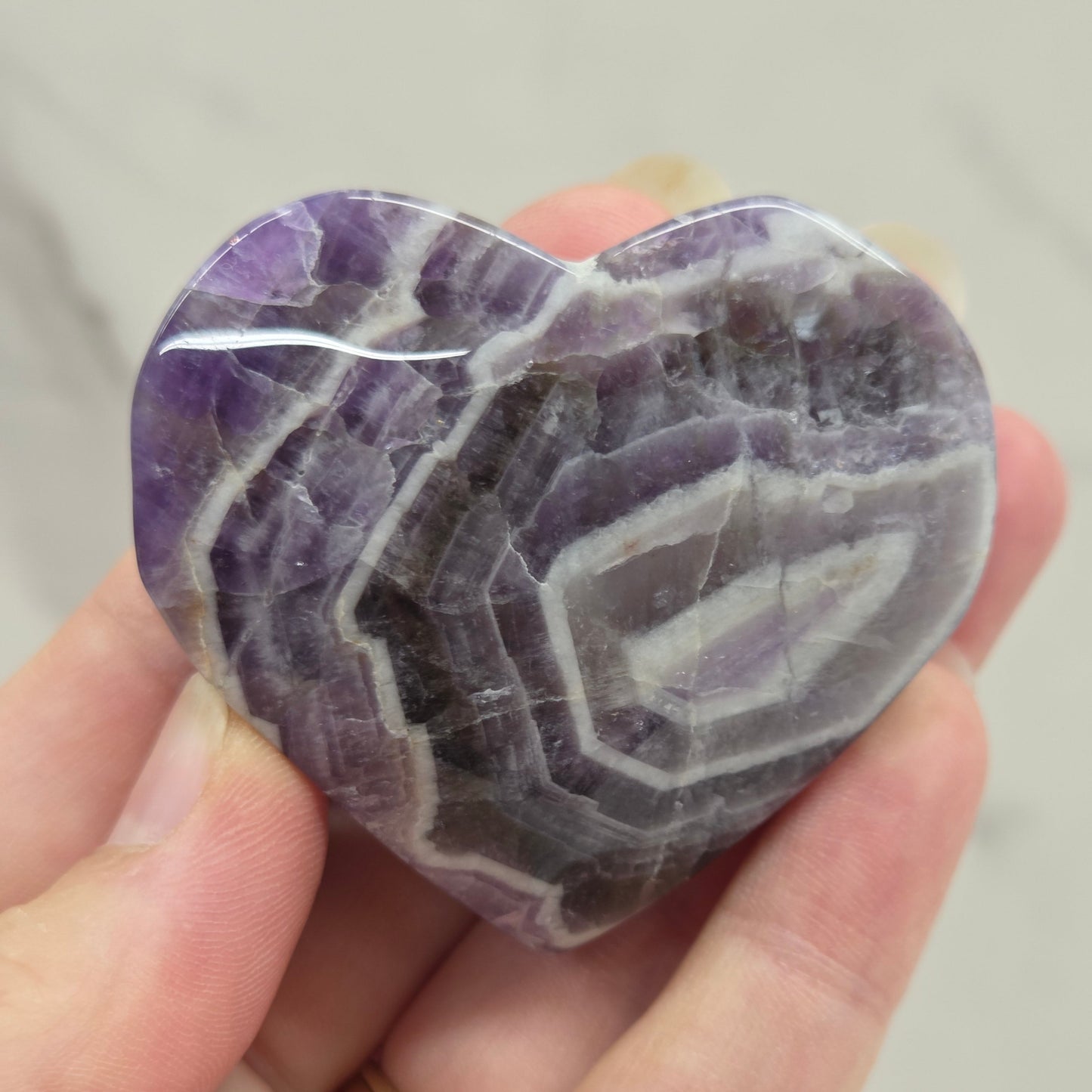 Dream Amethyst heart