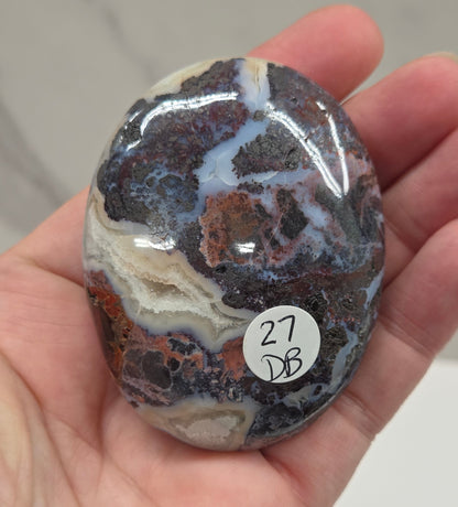 Palm - Pink Brecciated Jasper