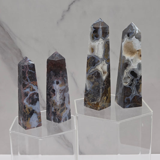 Brecciated Jasper tower