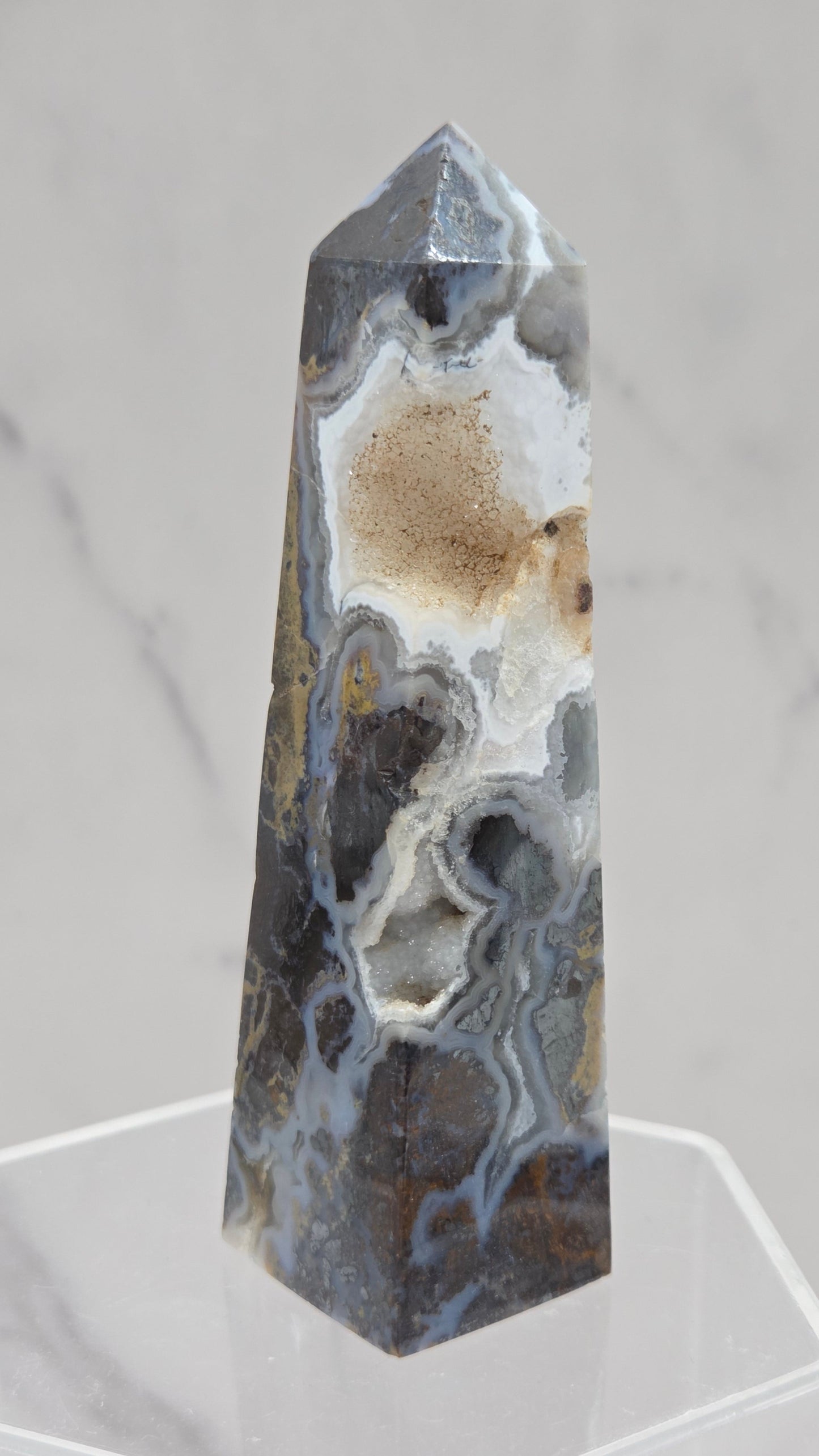 Brecciated Jasper tower