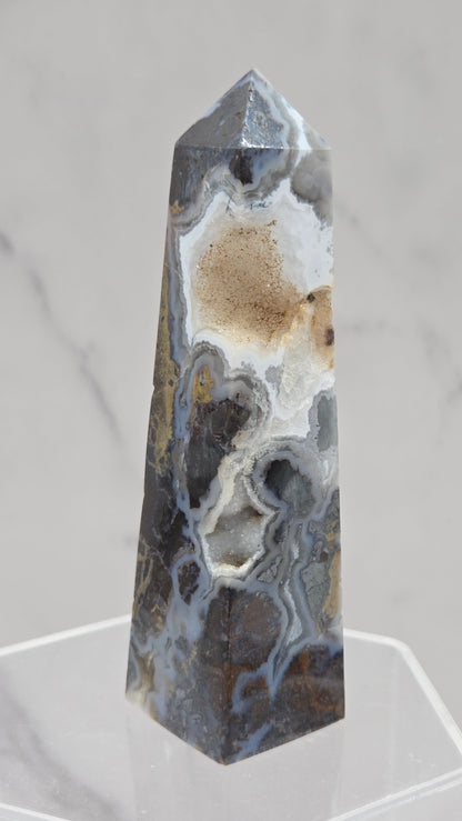 Brecciated Jasper tower