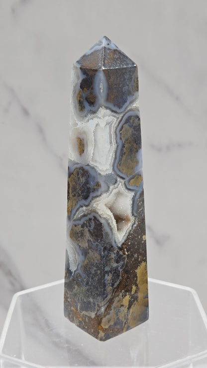 Brecciated Jasper tower