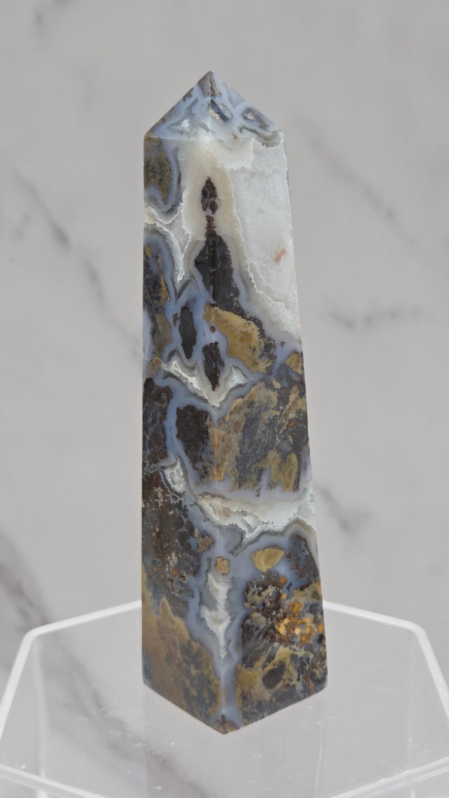 Brecciated Jasper tower