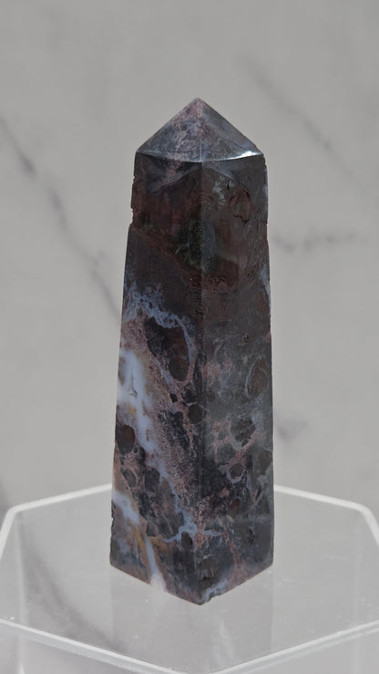 Brecciated Jasper tower