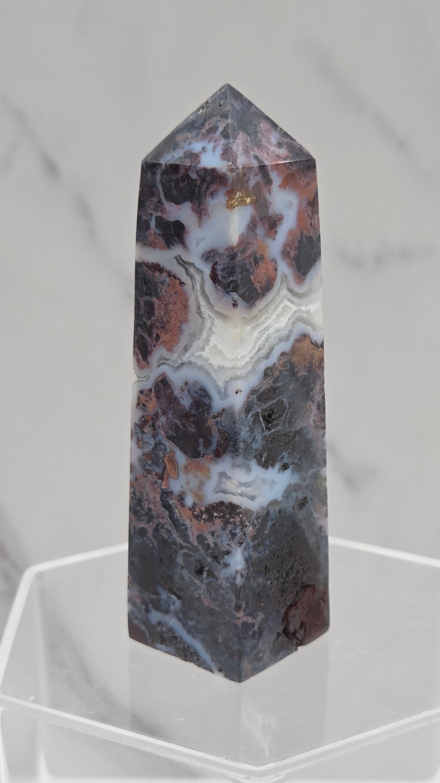 Brecciated Jasper tower