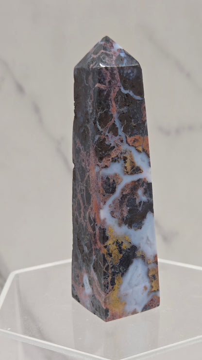 Brecciated Jasper tower