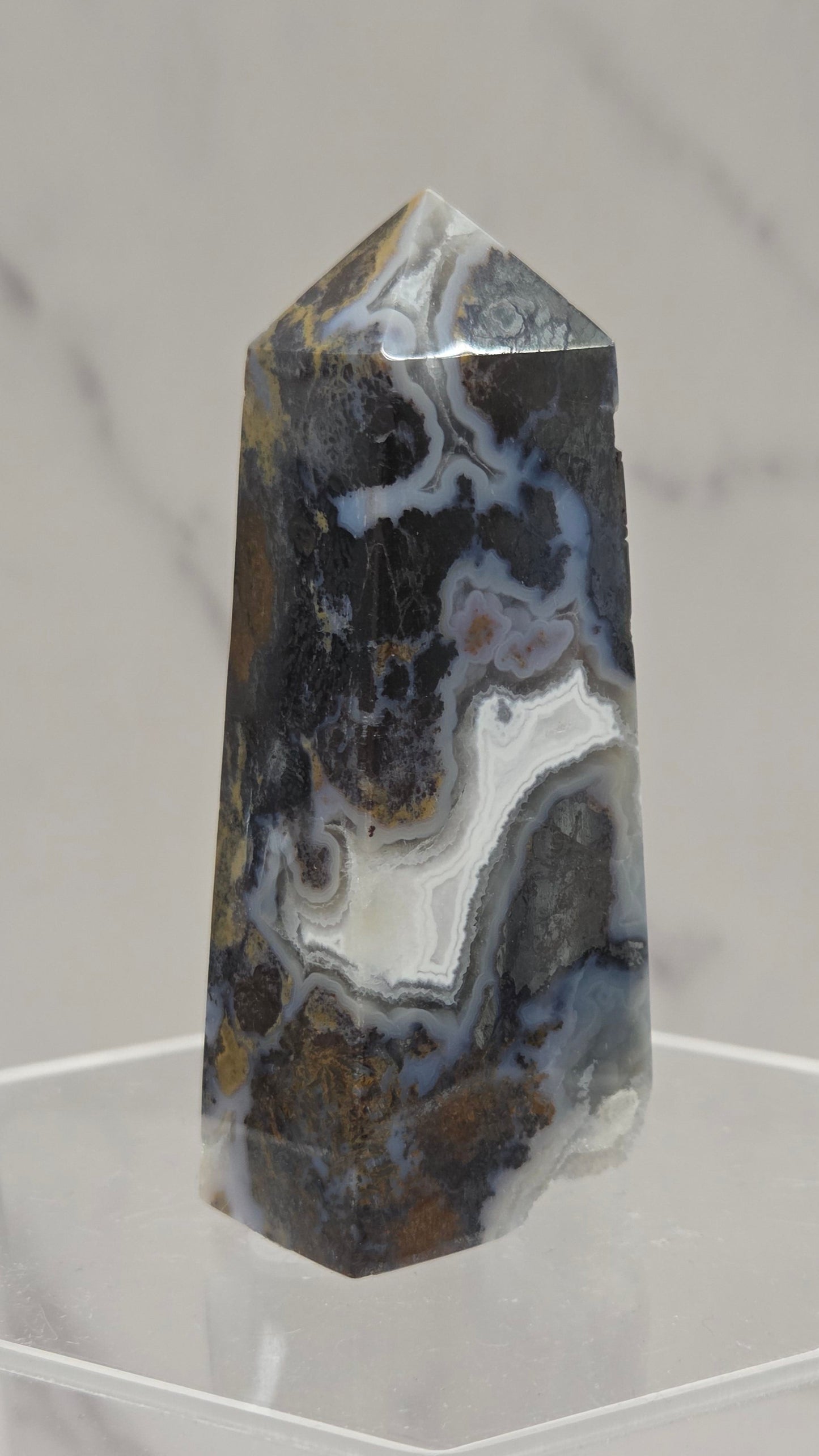 Brecciated Jasper tower