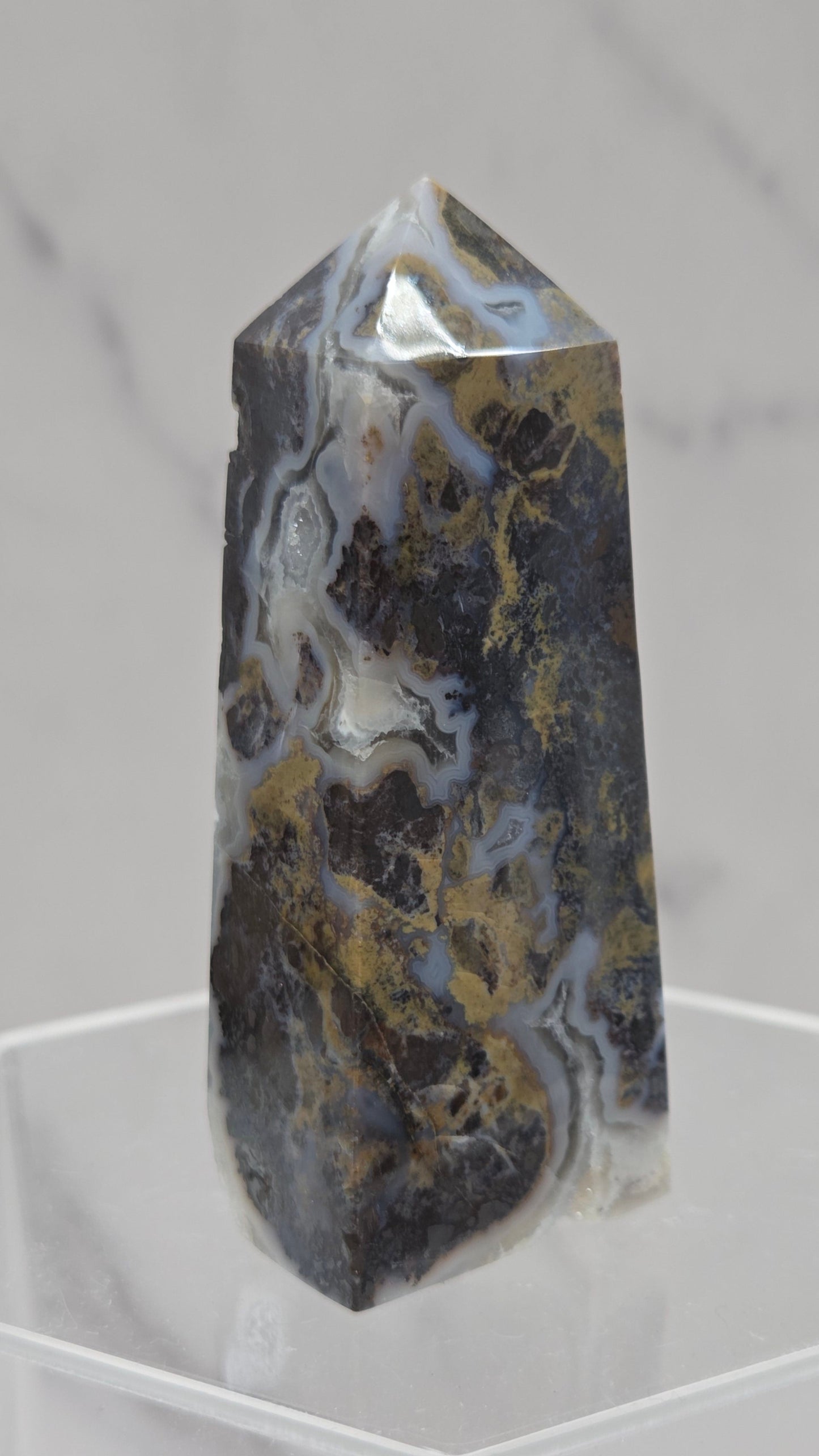 Brecciated Jasper tower
