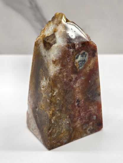 Drusy Quartz tower