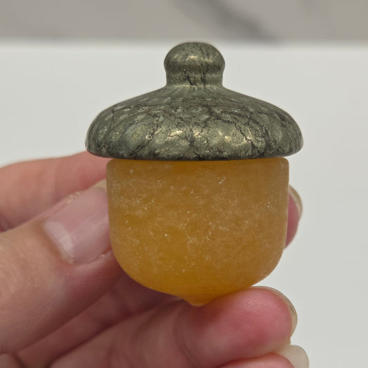 Acorn carving
