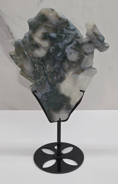 Moss Agate dragon