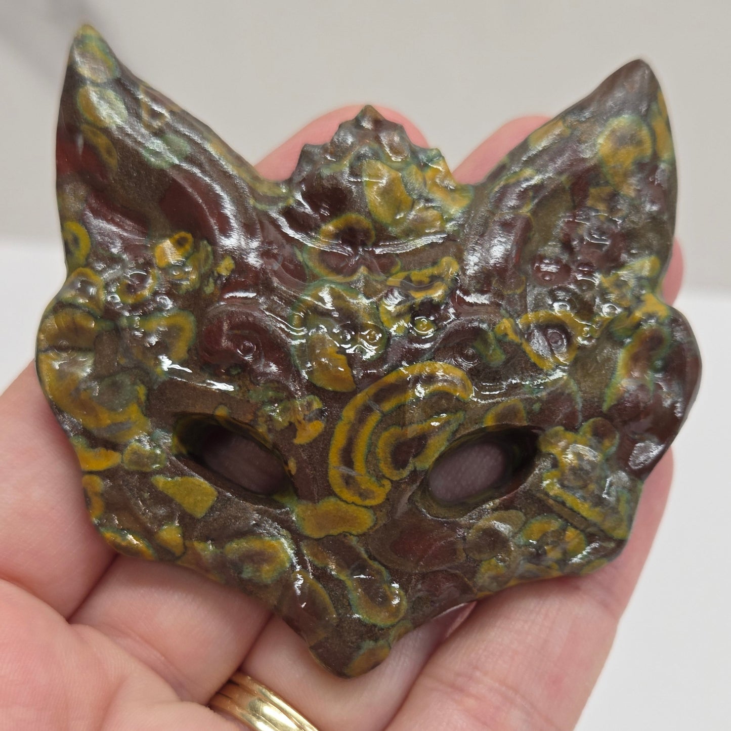 Fox mask carving (L)