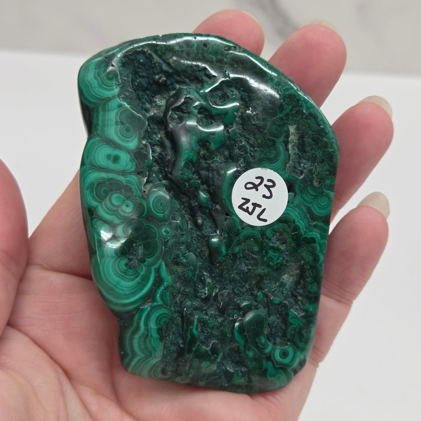 Malachite free form