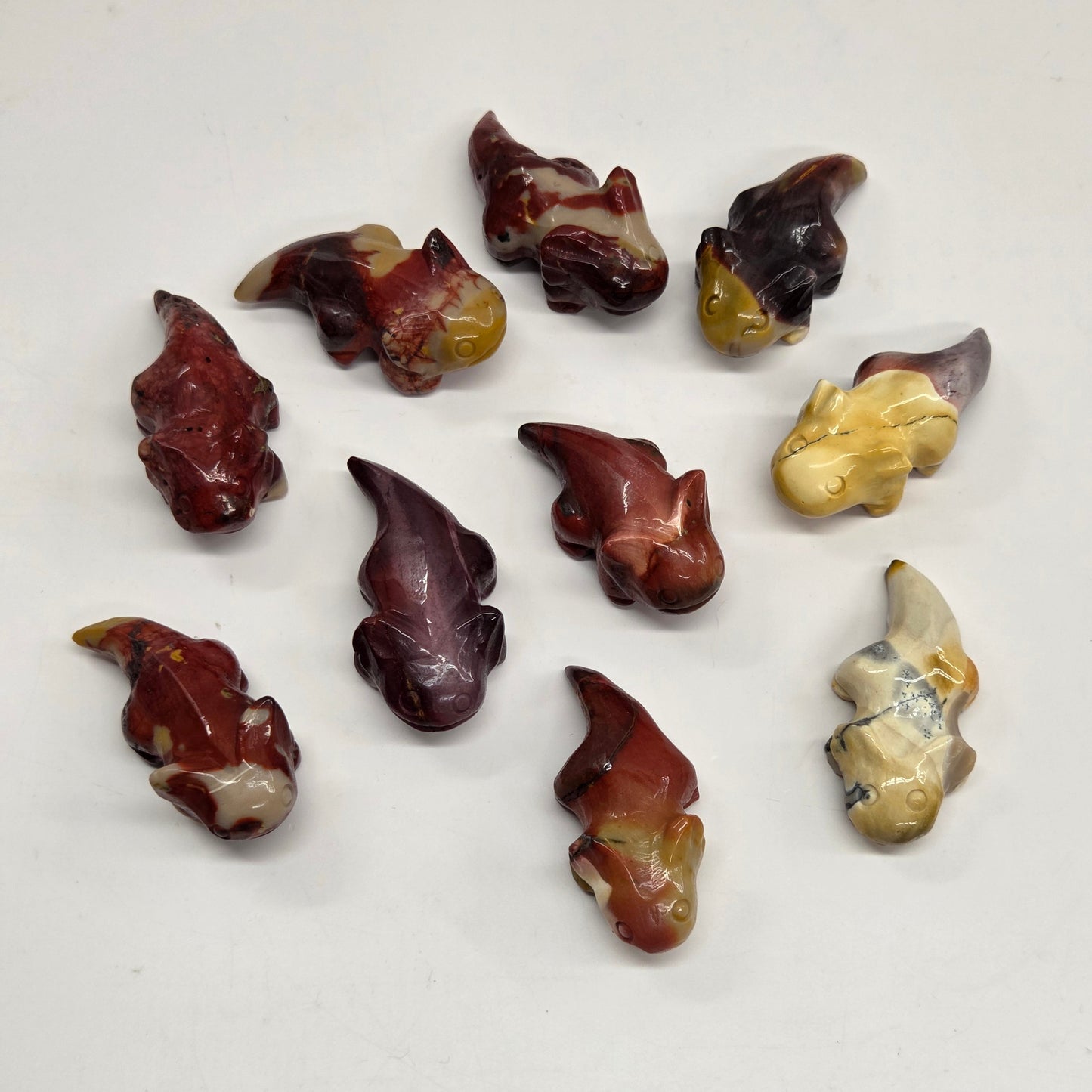 Mookaite axolotl (medium)