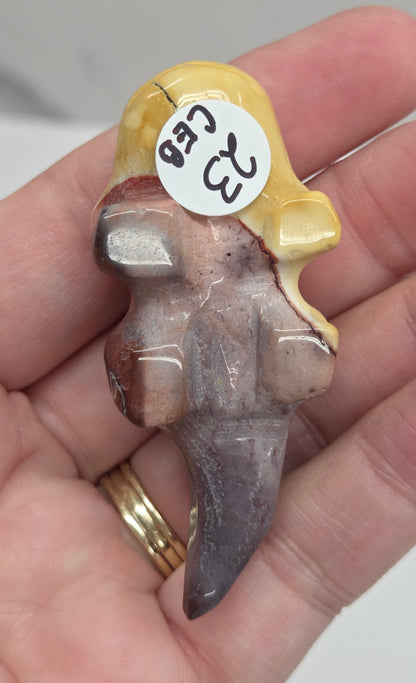 Mookaite axolotl (medium)