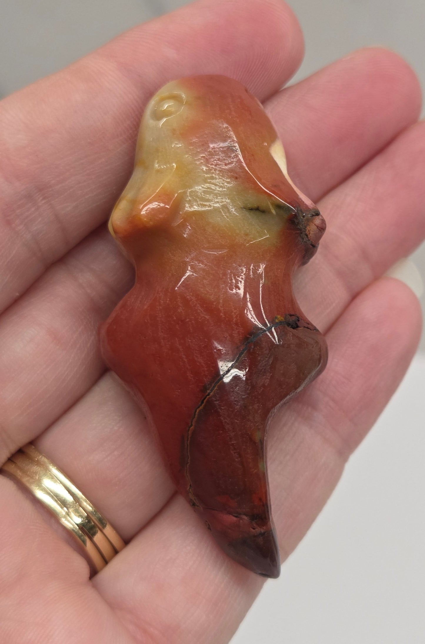 Mookaite axolotl (medium)