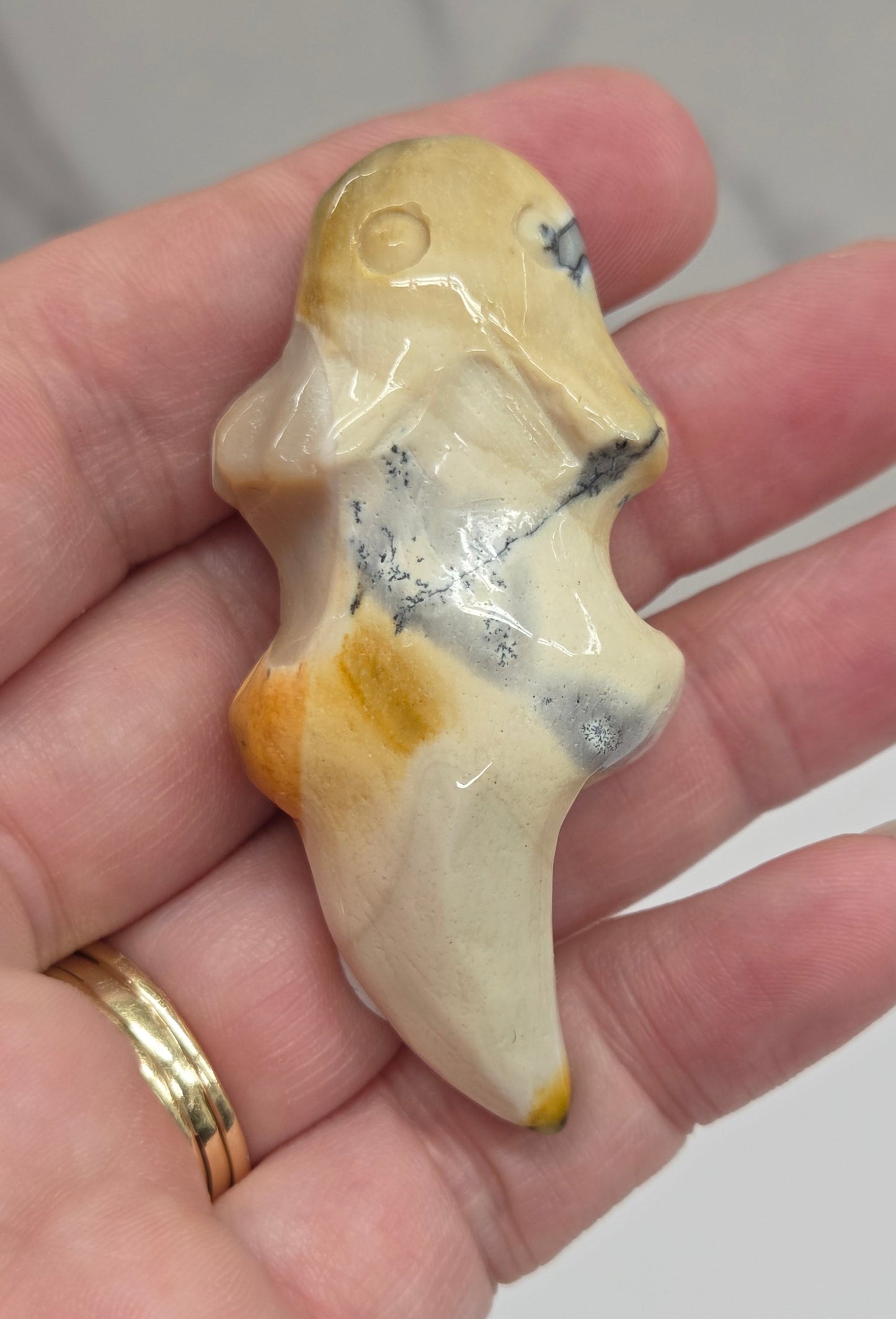 Mookaite axolotl (medium)